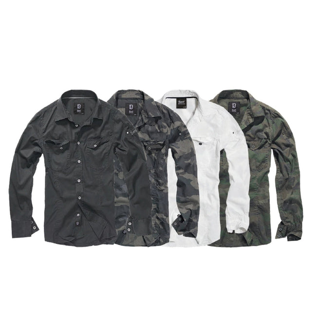 Slim Worker Shirt Dark Camo