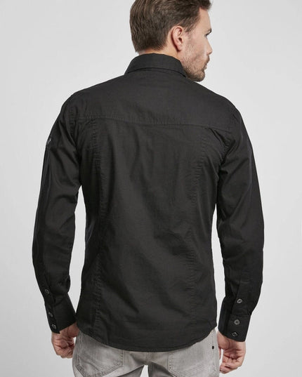 Slim Worker Shirt black