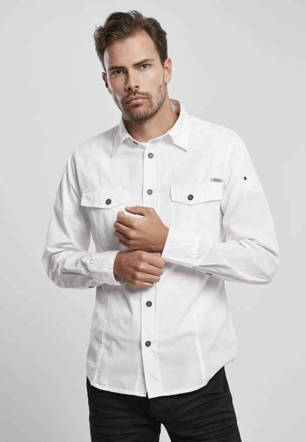 Slim Worker Shirt white