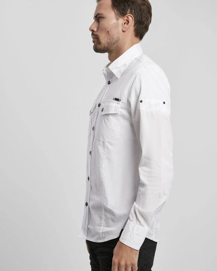 Slim Worker Shirt white