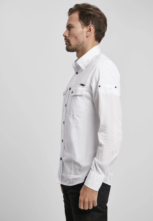 Slim Worker Shirt white