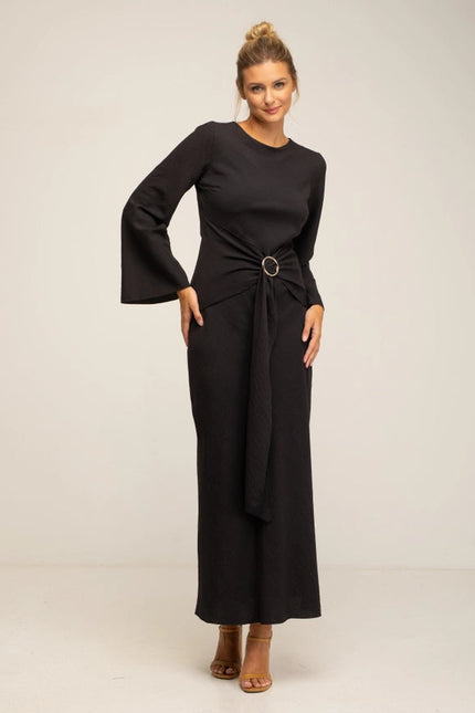 Slim fit Dress_Black