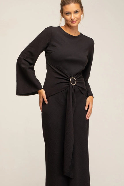 Slim fit Dress_Black