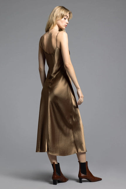 Slip Dress - Royce Dress BRONZE