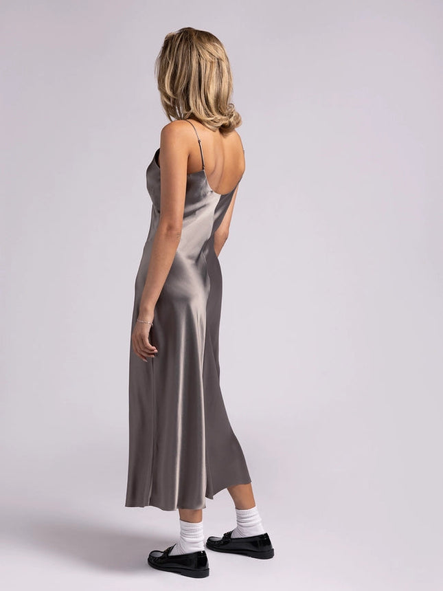 Slip Dress - Royce Dress SMOKEY OLIVE