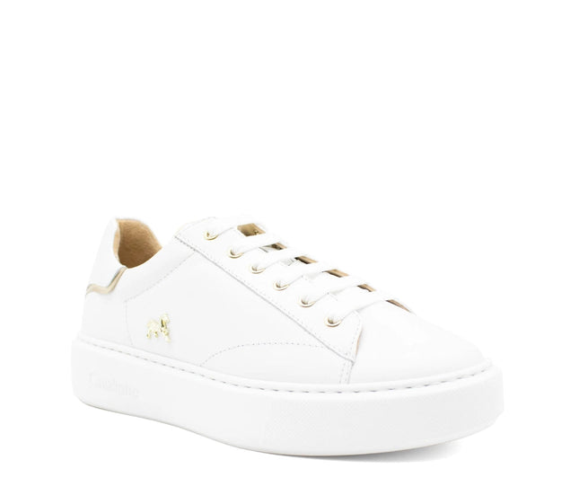 Spirit Sneakers White & Gold-Sneakers-Cavalinho North America-Urbanheer