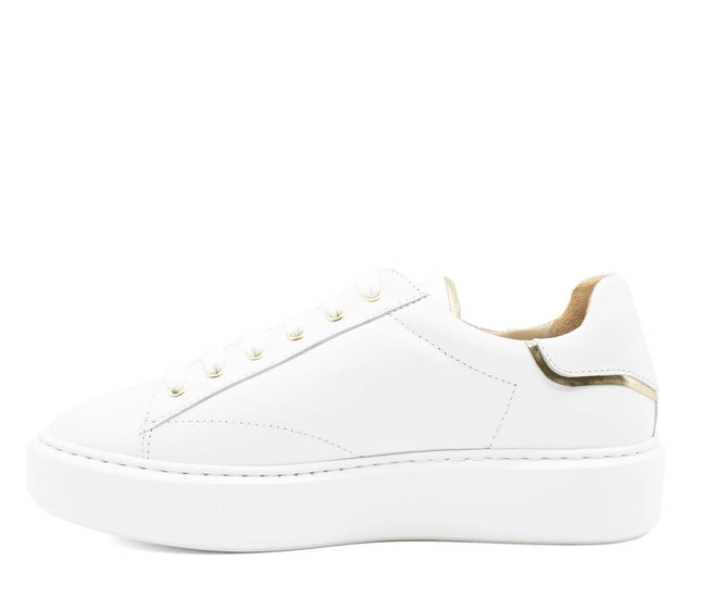 Spirit Sneakers White & Gold-Sneakers-Cavalinho North America-Urbanheer