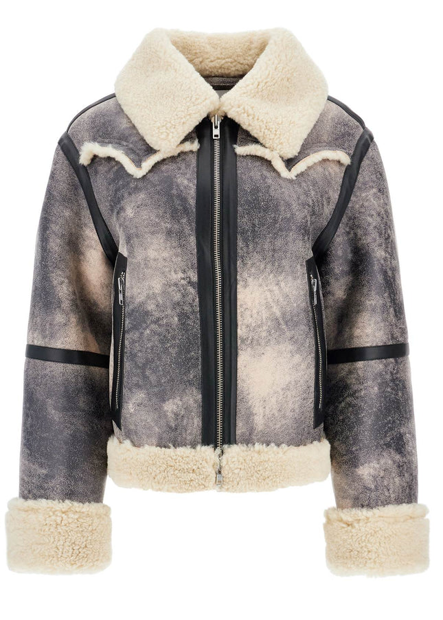 Stand Studio lessie faux shearling jacket