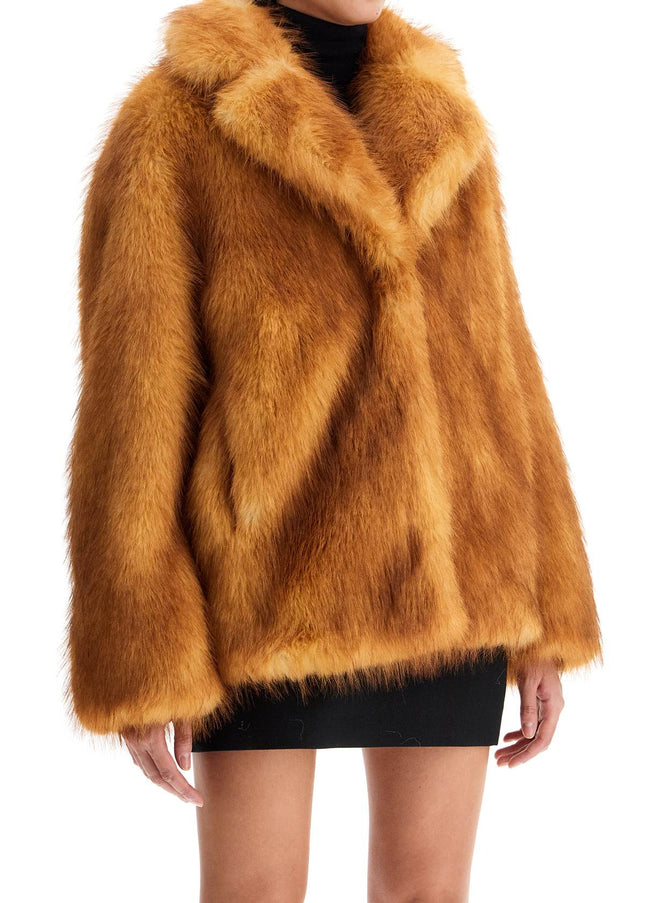 Stand Studio short janice coat in faux fur