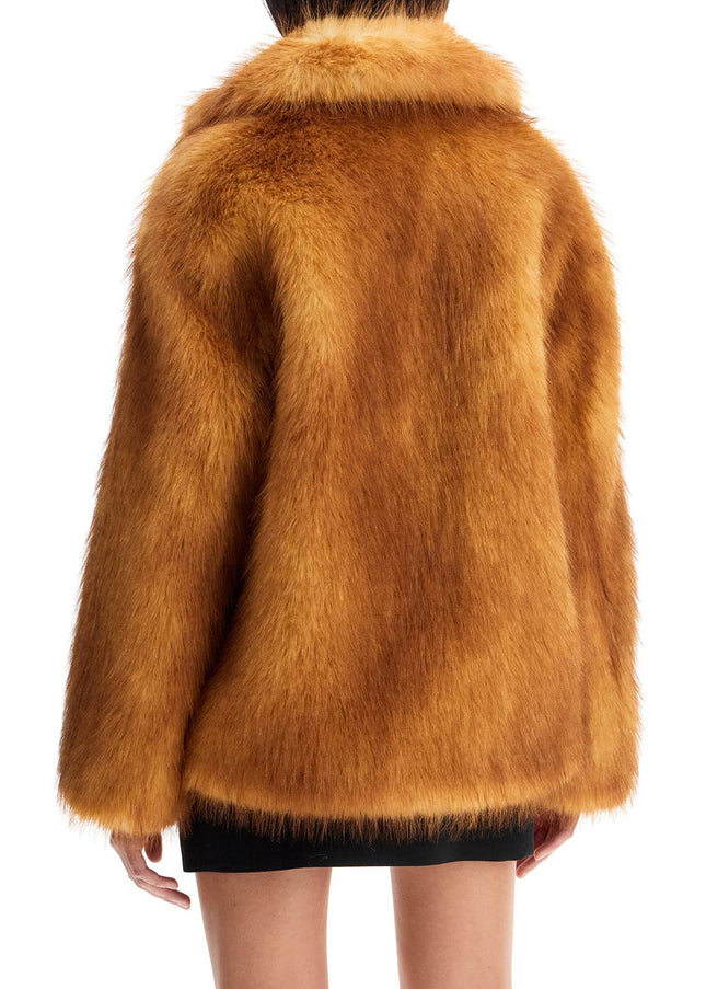 Stand Studio short janice coat in faux fur