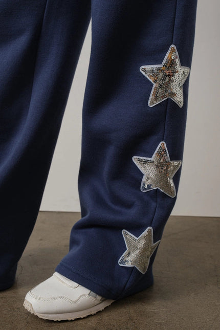 Star Patch Sweatpants