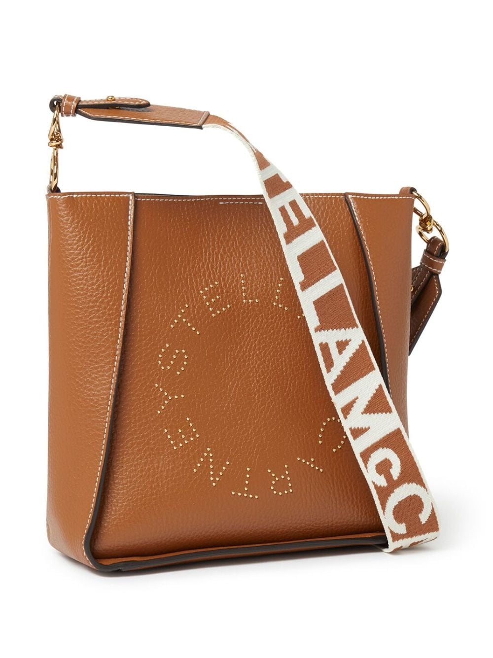 Stella McCartney Bags.. Leather Brown-women > bags > shoulder-Stella Mccartney-UNI-Leather Brown-Urbanheer