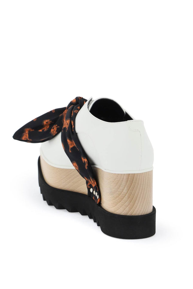 Stella mccartney platform elyse loafers eith printed band-women > shoes > loafers-Stella McCartney-Urbanheer