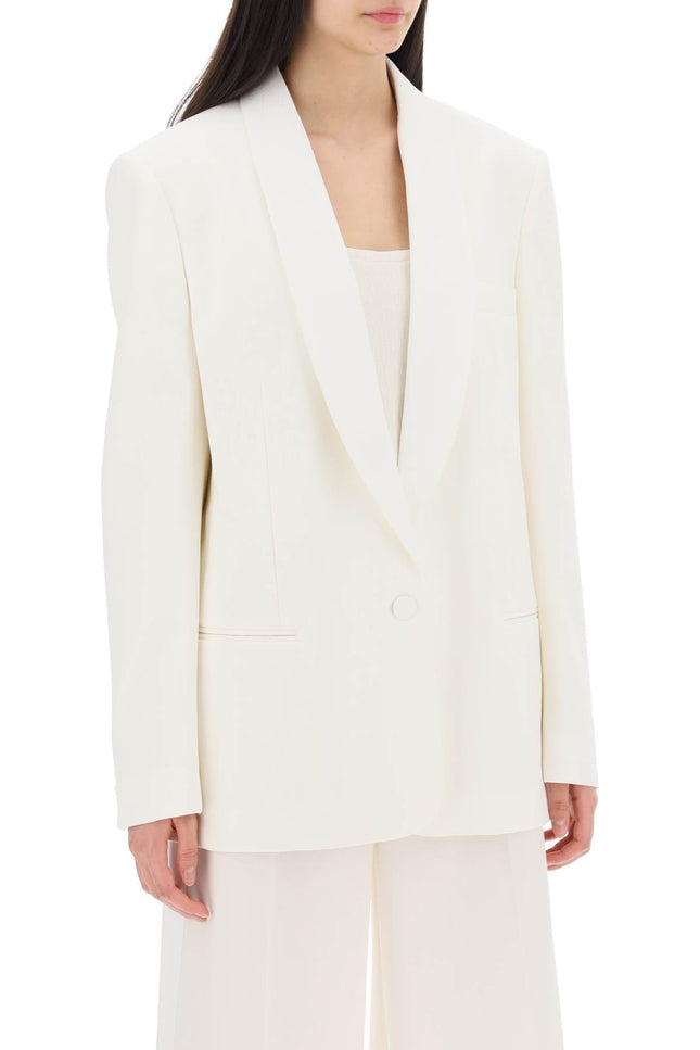 Stella Mccartney Single-Breasted Tailored Blazer With Sh-women > clothing > jackets > blazers and vests-Stella McCartney-Urbanheer