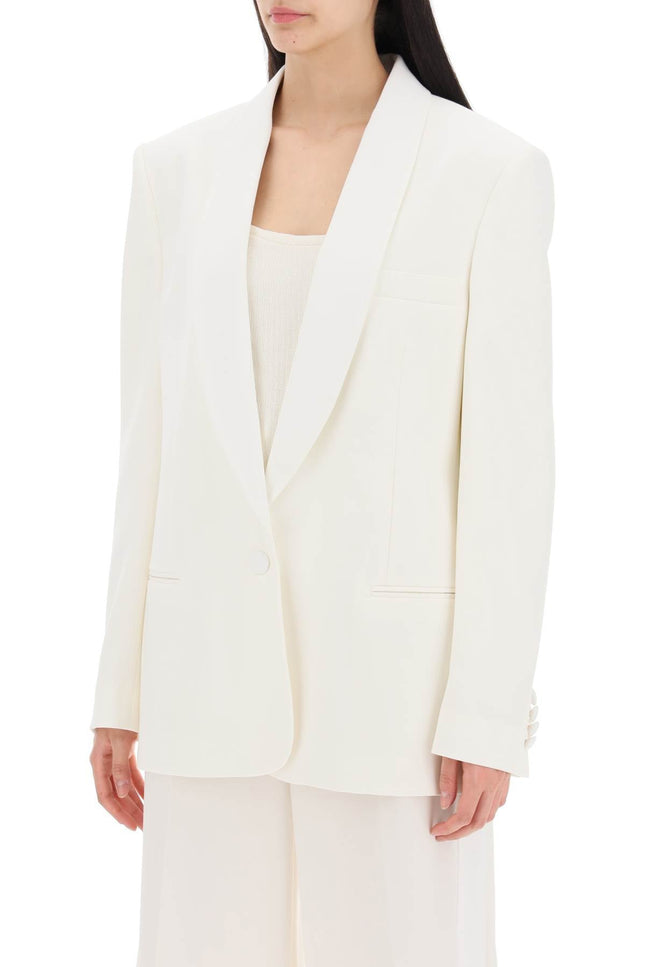 Stella Mccartney Single-Breasted Tailored Blazer With Sh-women > clothing > jackets > blazers and vests-Stella McCartney-Urbanheer