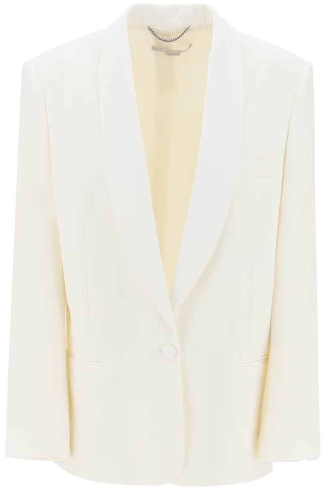 Stella Mccartney Single-Breasted Tailored Blazer With Sh-women > clothing > jackets > blazers and vests-Stella McCartney-Urbanheer