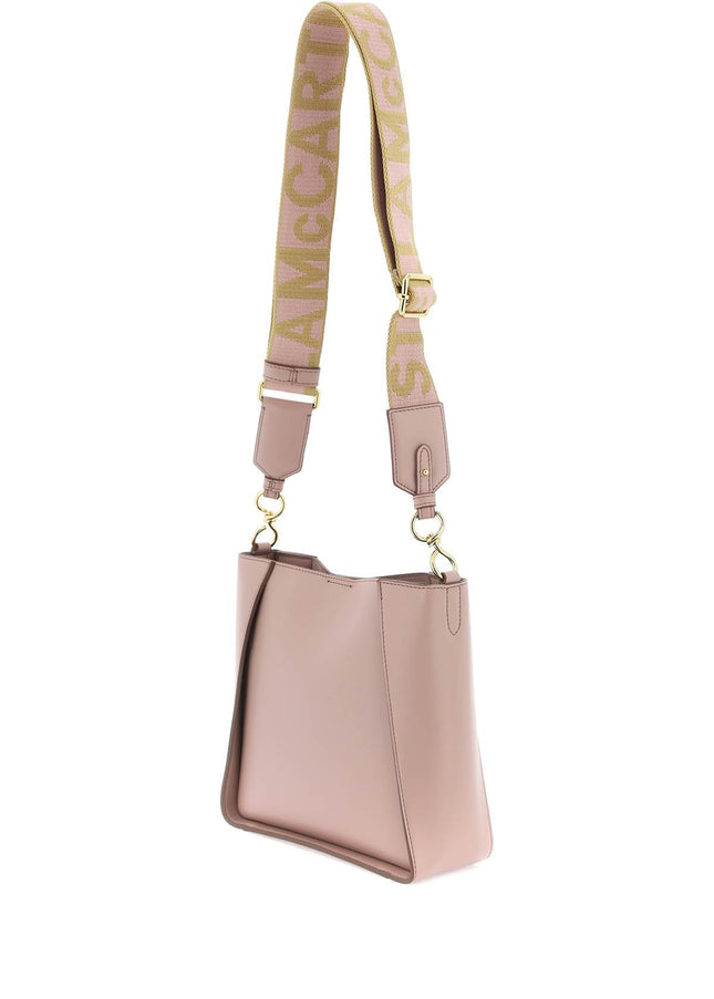 Stella mccartney crossbody bag with perforated stella logo Stella McCart Pink-Bag-Stella McCartney-OS-Urbanheer