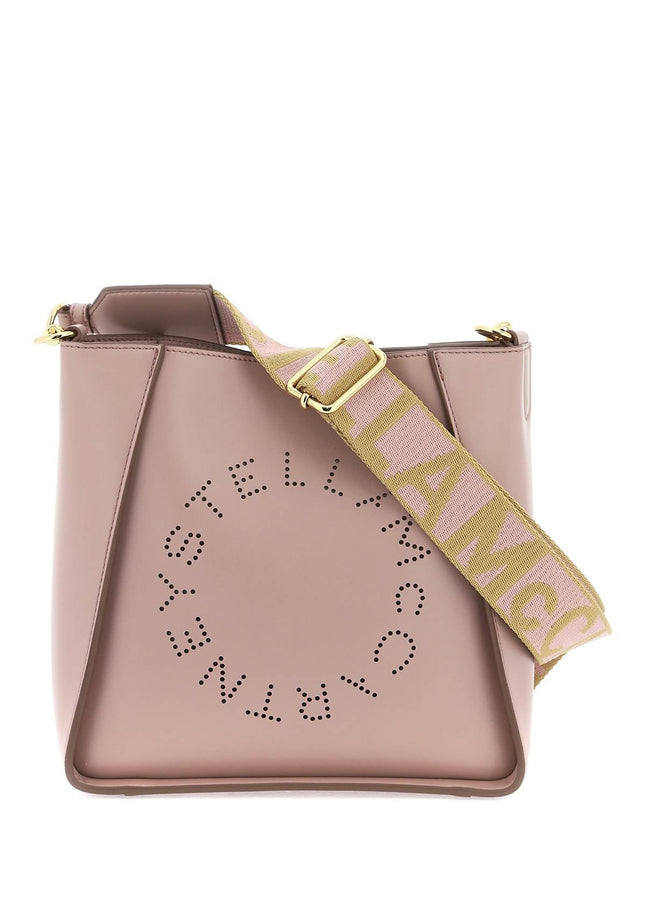 Stella mccartney crossbody bag with perforated stella logo Stella McCart Pink-Bag-Stella McCartney-OS-Urbanheer