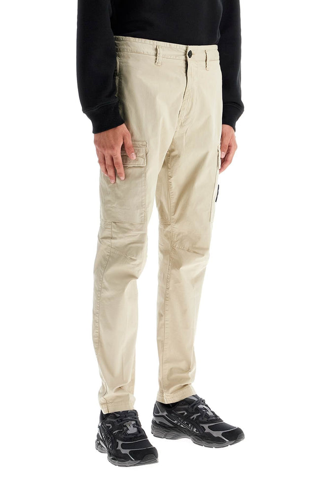 Stone Island cargo twill stretch-tc pants - Beige