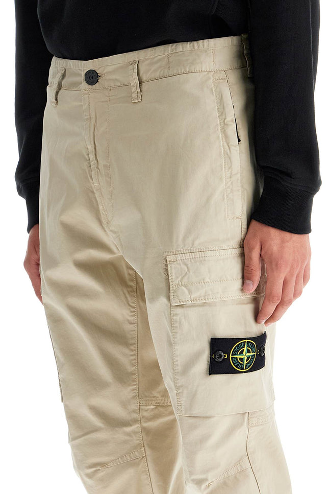 Stone Island cargo twill stretch-tc pants - Beige