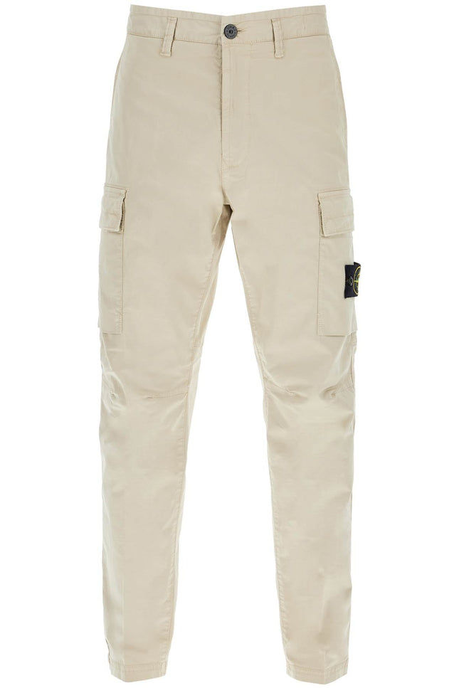 Stone Island cargo twill stretch-tc pants - Beige