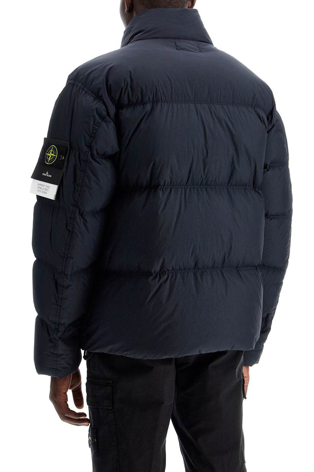 Stone Island garment dyed crinkle reps r-ny down jacket