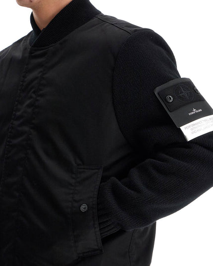 Stone Island ghost bomber jacket in high-performance