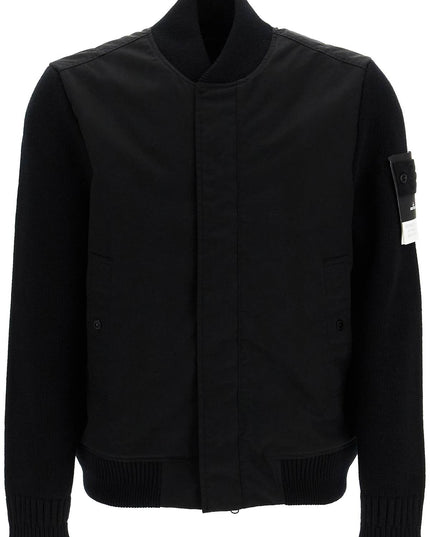 Stone Island ghost bomber jacket in high-performance