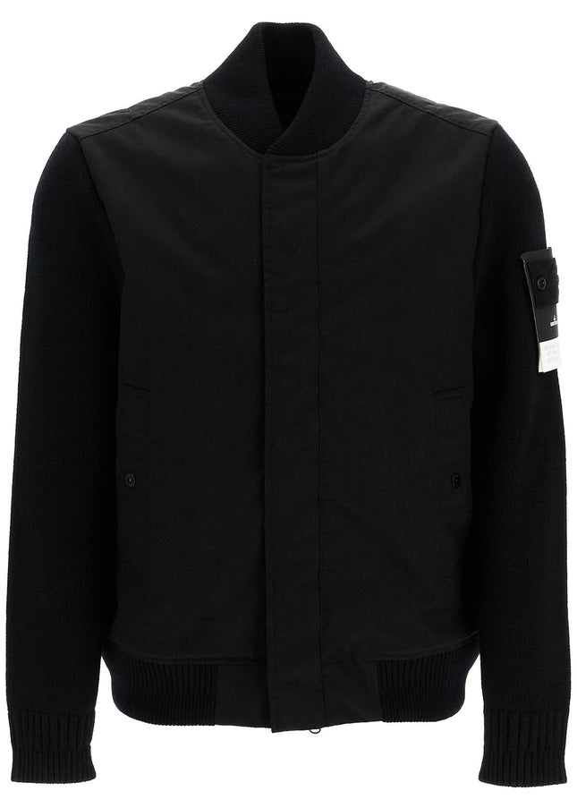 Stone Island ghost bomber jacket in high-performance