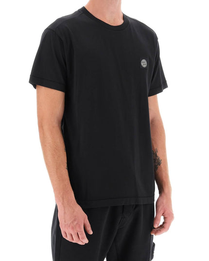 Stone Island logo patch t-shirt