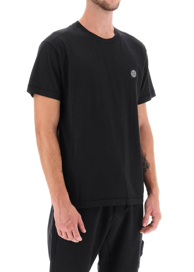 Stone Island logo patch t-shirt