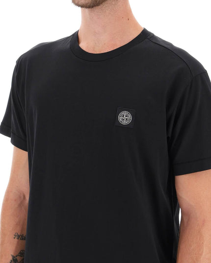 Stone Island logo patch t-shirt