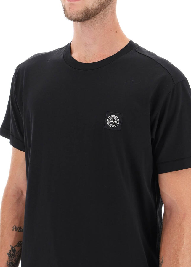 Stone Island logo patch t-shirt