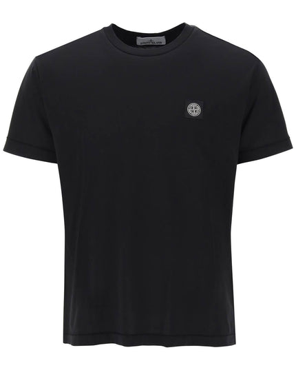 Stone Island logo patch t-shirt