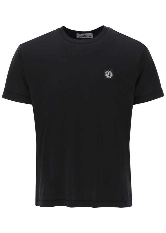 Stone Island logo patch t-shirt