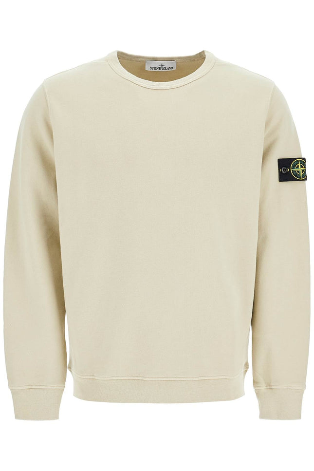 Stone Island organic cotton crewneck sweatshirt - Beige