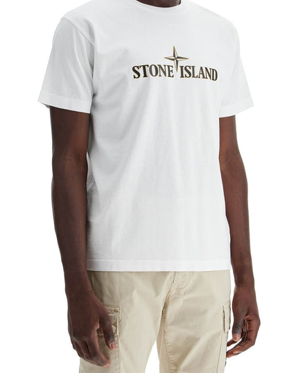 Stone Island regular fit logo t-shirt