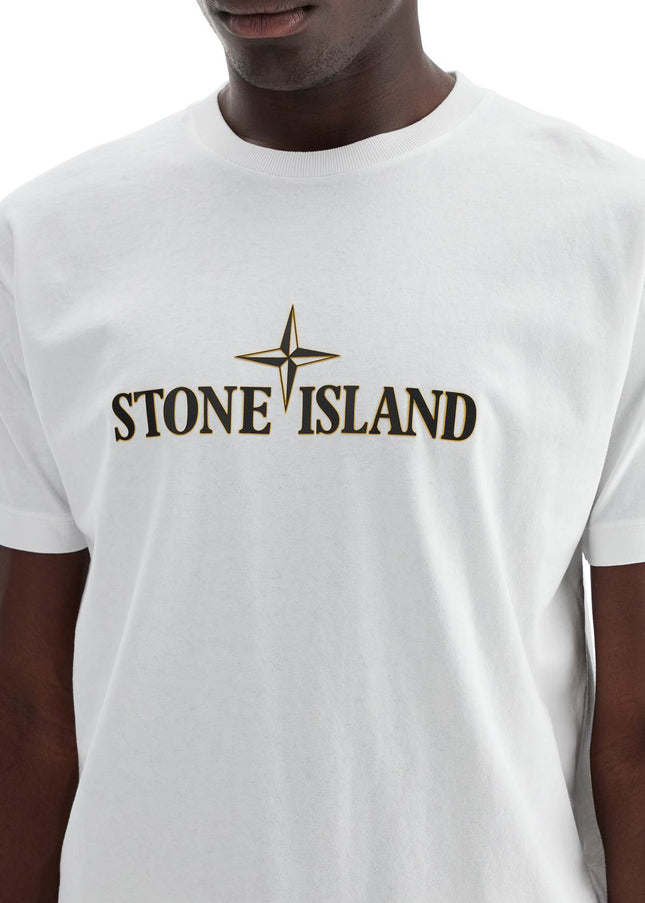 Stone Island regular fit logo t-shirt