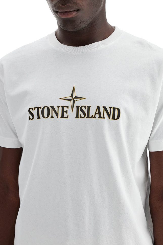 Stone Island regular fit logo t-shirt