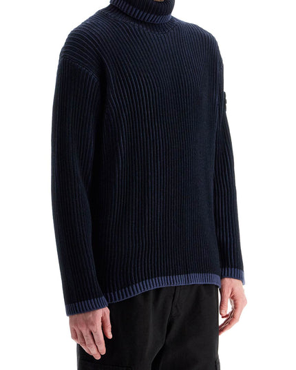 Stone Island ribbed woolen dolcevita