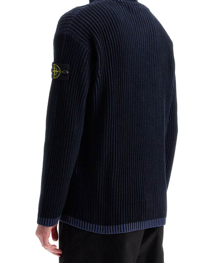 Stone Island ribbed woolen dolcevita