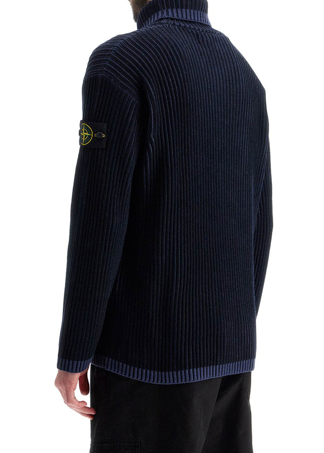 Stone Island ribbed woolen dolcevita