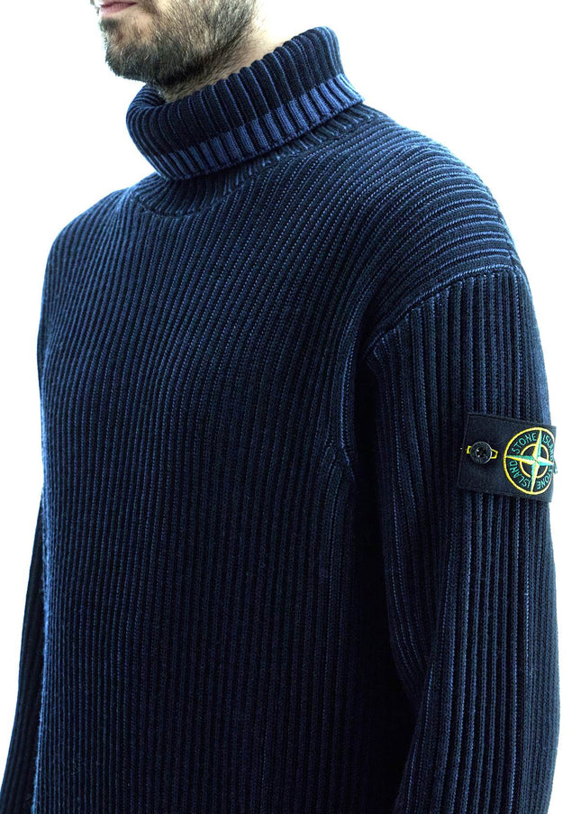 Stone Island ribbed woolen dolcevita