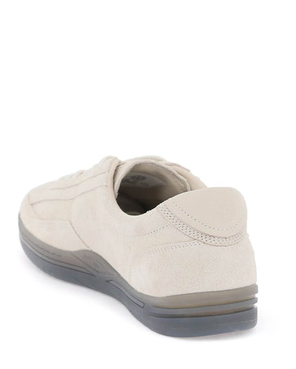 Stone Island suede leather rock sneakers for