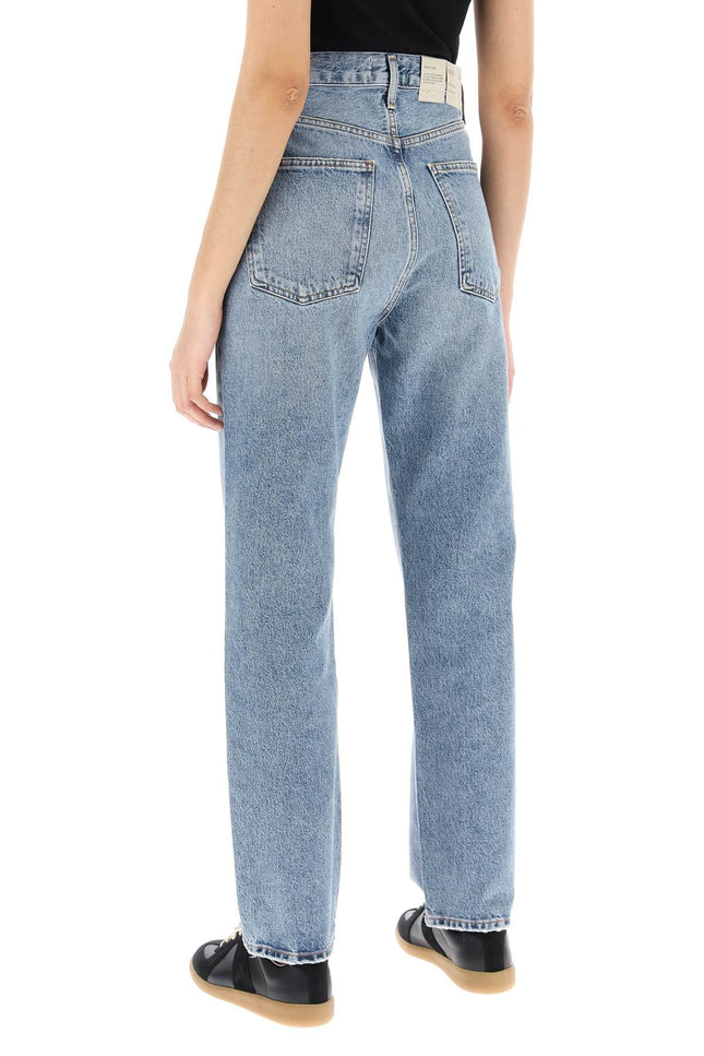 Straight Leg Jeans From The 90'S With High Waist