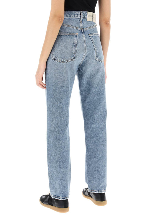 Straight Leg Jeans From The 90'S With High Waist