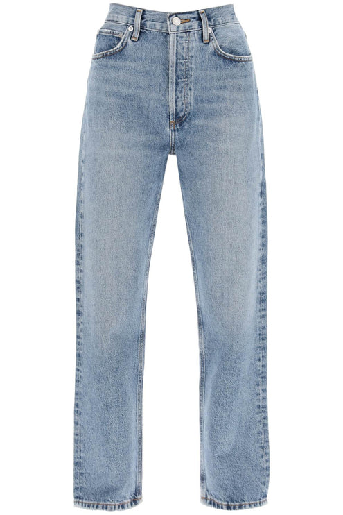 Straight Leg Jeans From The 90'S With High Waist