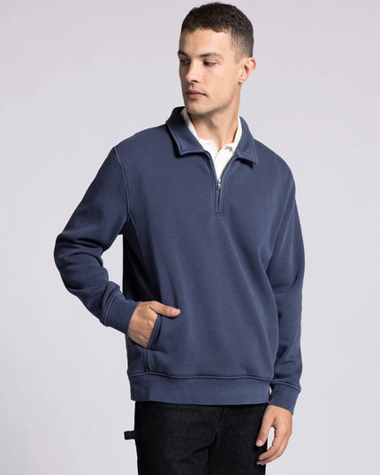 Surplus Quarter Zip - Half Zip Pullover ODYSSEY GREY