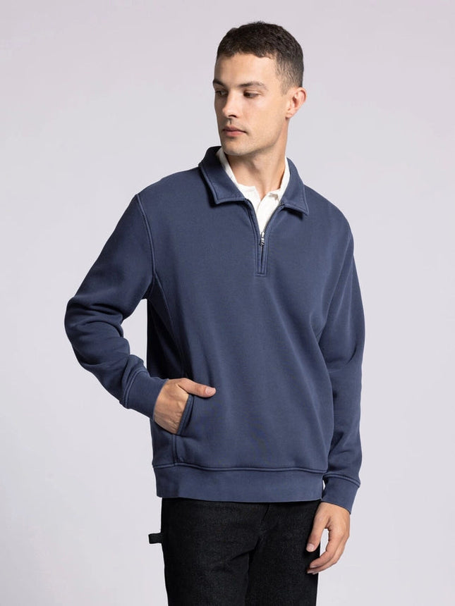 Surplus Quarter Zip - Half Zip Pullover ODYSSEY GREY