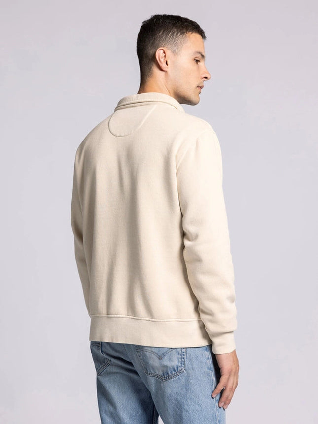 Surplus Quarter Zip - Half Zip Pullover WOOD ASH